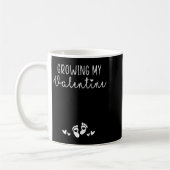Womens Growing My Valentine Pregnancy New Mom Vale Kaffeetasse (Links)