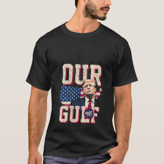 Womens Gulf USA Trump America Pride / Neck T-Shirt