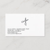 Womens Hair | Hair Stylist Visitenkarte (Rückseite)