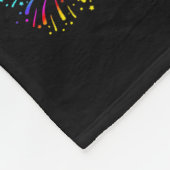 Womens Hallothanksmas & A Happy New Year Firew Fleecedecke (Ecke)