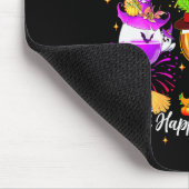 Womens Hallothanksmas & A Happy New Year Firew Mousepad (Ecke)