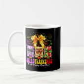 Womens Hallothanksmas & A Happy New Years Eve Kaffeetasse (Links)