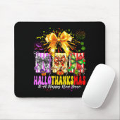 Womens Hallothanksmas & A Happy New Years Eve Mousepad (Mit Mouse)