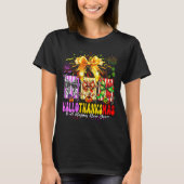 Womens Hallothanksmas & A Happy New Years Eve T-Shirt (Vorderseite)