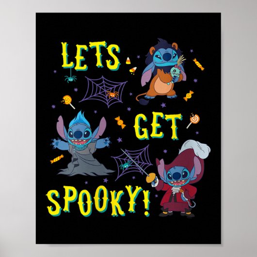 Womens Halloween Let's Get Soky! Villain Costumes Poster (Vorne)
