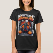 Women's Halloween Sublimation T-Shirt - Black Crew (Vorderseite)