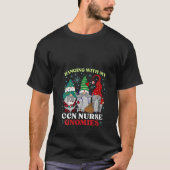 Womens Hangin With My CCN Gnomies Christmas Gnome  T-Shirt (Vorderseite)