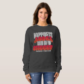 WOMEN'S HAPPY LOOK CHEER UP SWEATSHIRT (Vorne ganz)