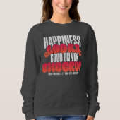 WOMEN'S HAPPY LOOK CHEER UP SWEATSHIRT (Vorderseite)