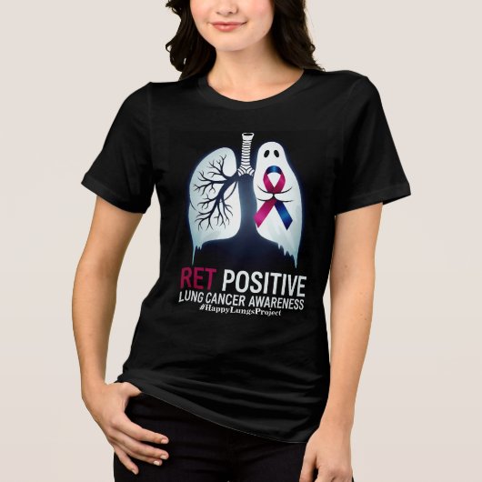 Women's Happy Lungs Project Fundraiser Shirt v4 (Vorderseite)