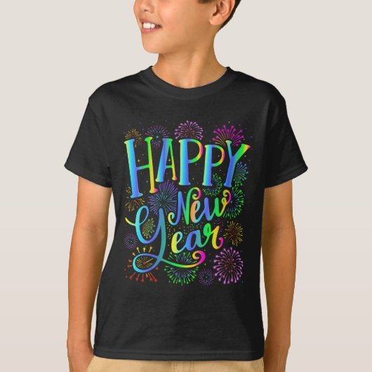 Womens Happy New Year 2026 V-neck  T-Shirt (Vorderseite)