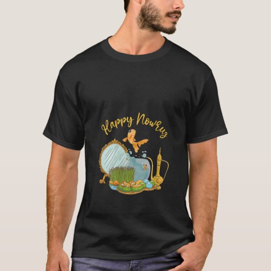 Womens Happy Nowruz Mubarak Kurdistan Pakistan And T-Shirt (Vorderseite)