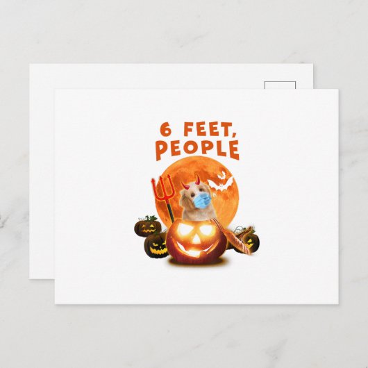 Womens Havanese Day Funny Havanese Dog Owner Ankündigungspostkarte (Vorne/Hinten)