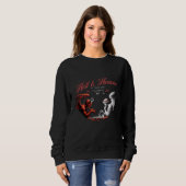 Women's Hell & Heaven Duality Hoodie - Gothic Enge (Vorne ganz)