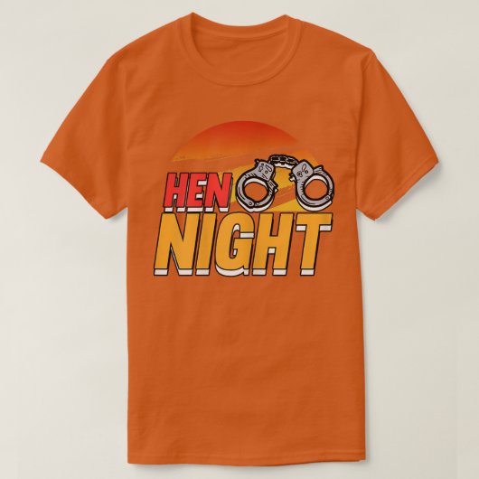 Womens Hen Night Bride T-Shirt (Design vorne)