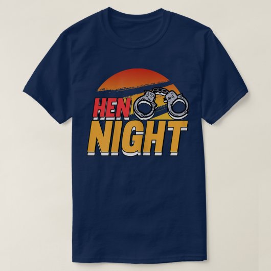 Womens Hen Night Bride T-Shirt (Design vorne)