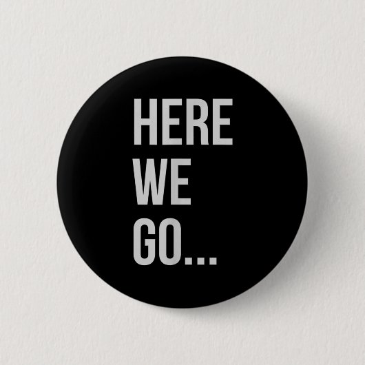 Womens Here We Go Xl Heather Blue Button (Vorderseite)