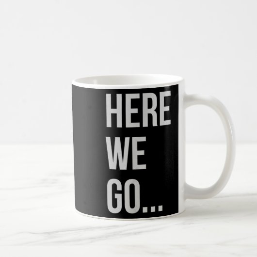 Womens Here We Go Xl Heather Blue Kaffeetasse (Rechts)