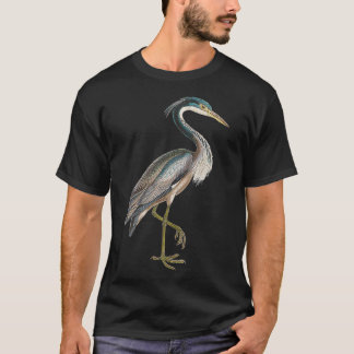 Womens Heron Water Bird Lover Blue Herone Küste T-Shirt