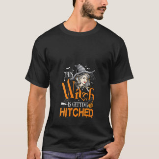 Womens Hexe wird zu Halloween-Kostüm T-Shirt
