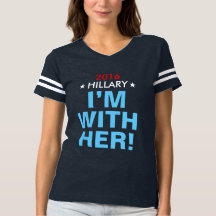 Women's Hillary 2016 "I'M WITH HER!" Team Jersey