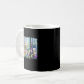 Womens His Mercies Are New Every Morning Wildflowe Kaffeetasse (Vorderseite Links)