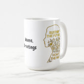 Women's History Month Eco-Feminist Sustain Future Kaffeetasse (VorderseiteRechts)