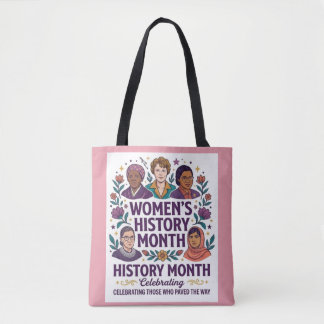 Women's History Month Tribute Tote Bag Tasche