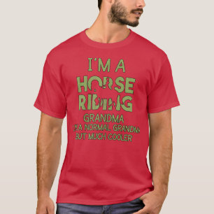 Womens Horse Oma T-Shirt