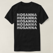Womens Hosanna Gottesdienst Jesus unser Erretter C T-Shirt (Design vorne)