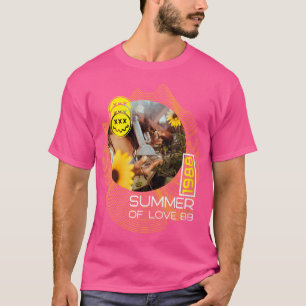 Womens House Music Summer of Liebe Deep House Edm T-Shirt