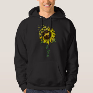 Womens Husky Mama Sonnenblume Sibirischer Husky Do Hoodie