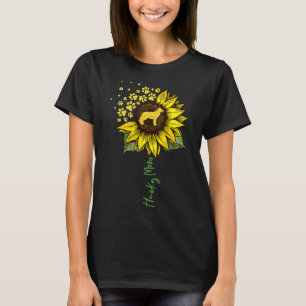Womens Husky Mama Sonnenblume Sibirischer Husky Do T-Shirt