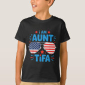 Womens I Am Aunt Tifa Tee (Vorderseite)