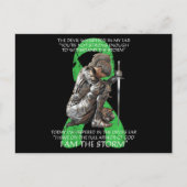 Womens I Am Storm Non Hodgkins Lymphoma Christian Postkarte (Vorderseite)