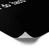 Womens I Can Do Hard Things V-neck  Poster (Ecke)