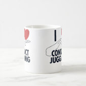Womens I Love Contact Juggling Ball Professional C Kaffeetasse (Mittel)