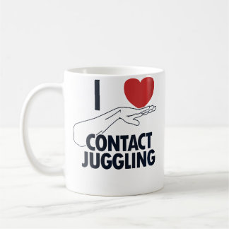 Womens I Love Contact Juggling Ball Professional C Kaffeetasse