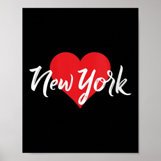Womens I Love New York For Women New Yorker Lover Poster (Vorne)