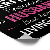 Womens I Never Dreamed I'd End Up Marrying A Perfe Poster (Ecke)