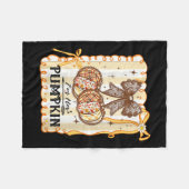 Womens I'm Her Pumpkin Cherry Couple Coquette Bow Fleecedecke (Vorderseite (Horizontal))