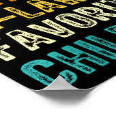 Womens I'm My Mother In Law's Favorite Child Funny Poster (Ecke)