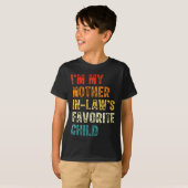 Womens I'm My Mother In Law's Favorite Child Funny T-Shirt (Vorne ganz)