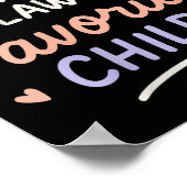 Womens I'm My Mother In Law's Favorite Child V-nec Poster (Ecke)