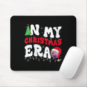 Womens In My Christmas Era Winter Season Groovy Xm Mousepad (Mit Mouse)