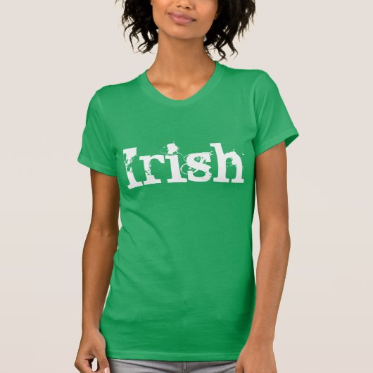 Womens Irish T - Shirt (Vorderseite)