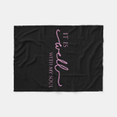 Women's It Is Well With My Soul Nk Motivation Fleecedecke (Vorderseite (Horizontal))