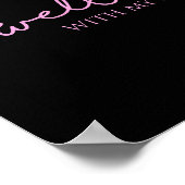 Women's It Is Well With My Soul Nk Motivation  Poster (Ecke)