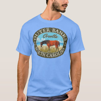 Womens JCombs Corolla, Außenbanken, NC, mit Corol T-Shirt