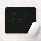 Womens Jersey Girl New Jersey Heart Funny Cute New Mousepad (Mit Mouse)